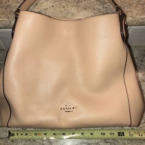 Coach Edie Shoulder Bag 31 36464 Pebble Leather